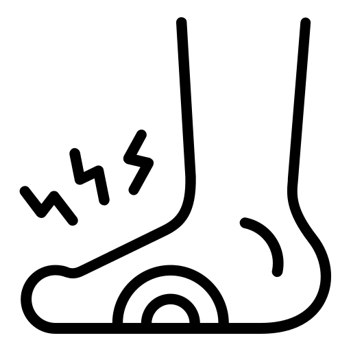 Diabetic foot care icon